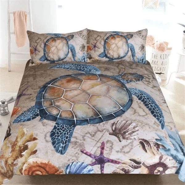 Nautical Sea Turtle Bedding Set