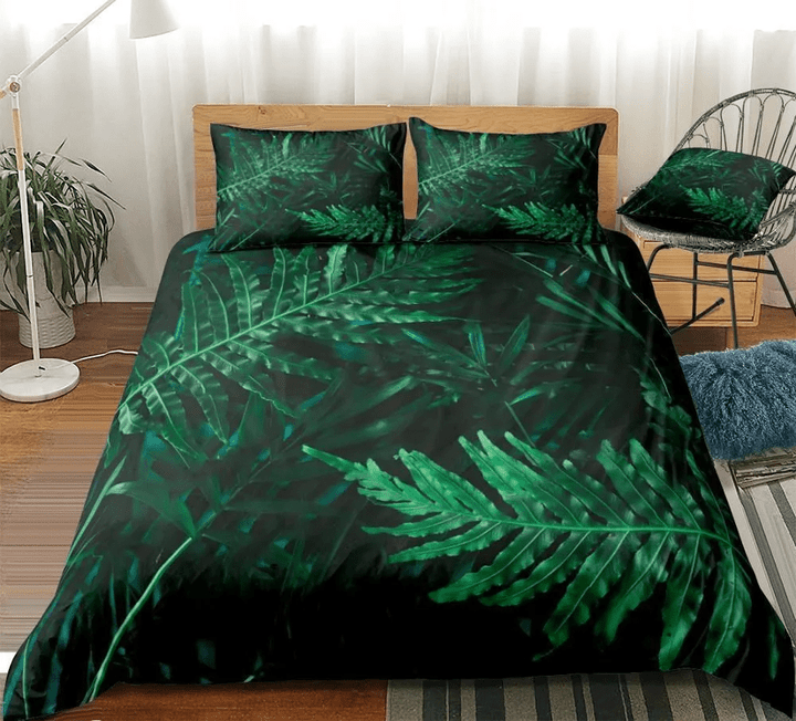 Green Leaf Bedding Set
