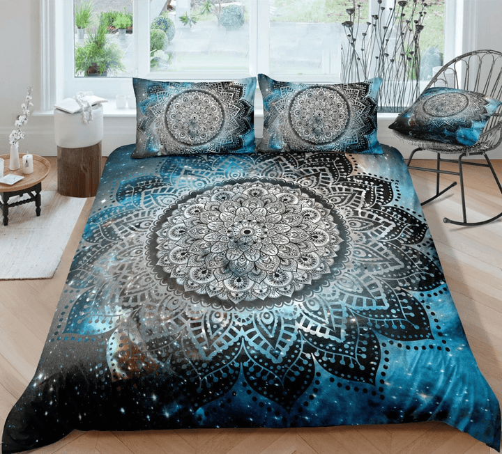 Galaxy Mandala Pattern Bedding Set