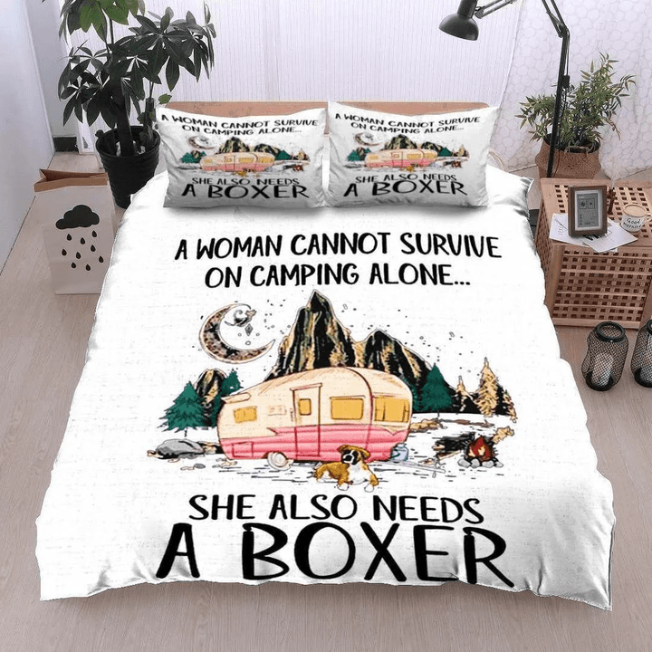 Boxer Dog Bedding Set