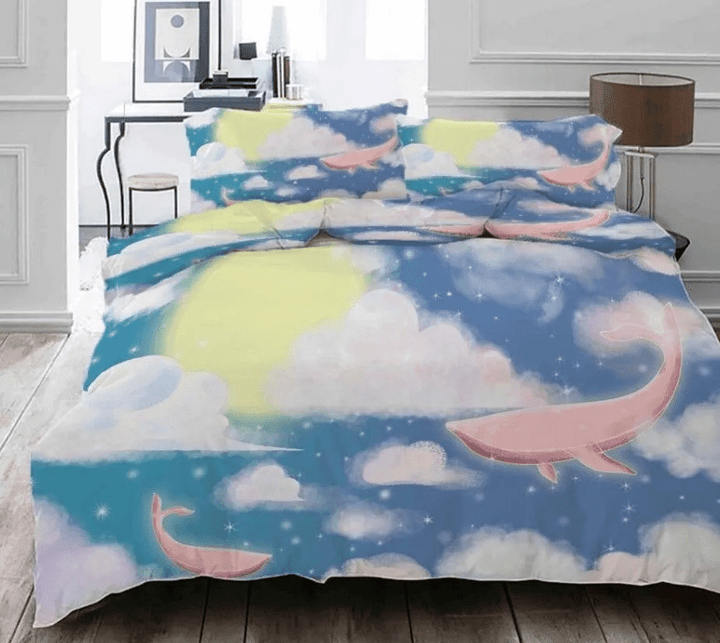 Whale Cloud Bedding Set