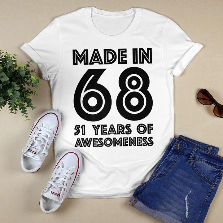 51st Birthday Womens Shirt Age 51 Year Old Grandma Mom Gift Premium T-Shirt