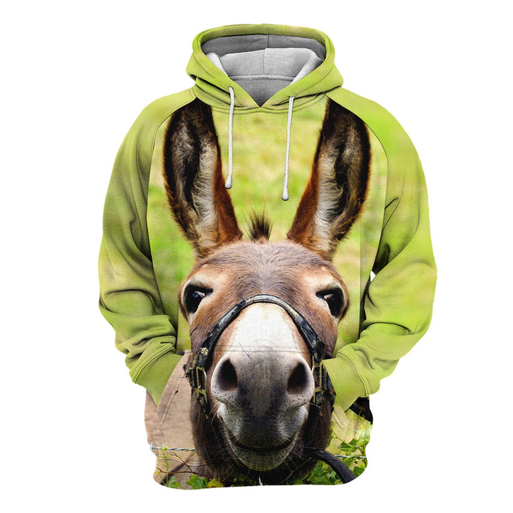 Donkey- 3D All Over Printed Hoodie