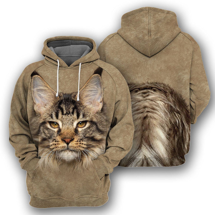 Maine Coon - 3D All Over Printed Hoodie