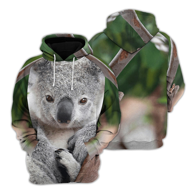 Koala - 3D All Over Printed Hoodie Version 2