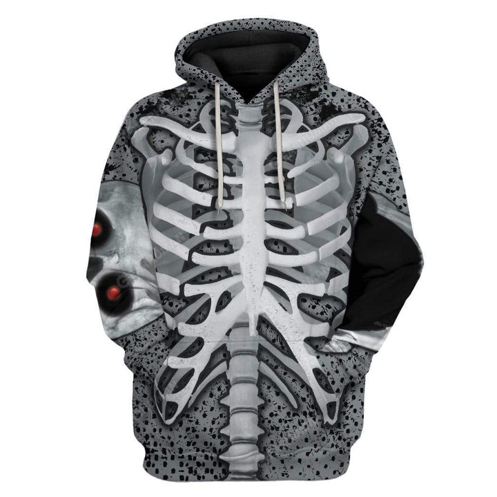 3D Skeleton Hoodie Apparel