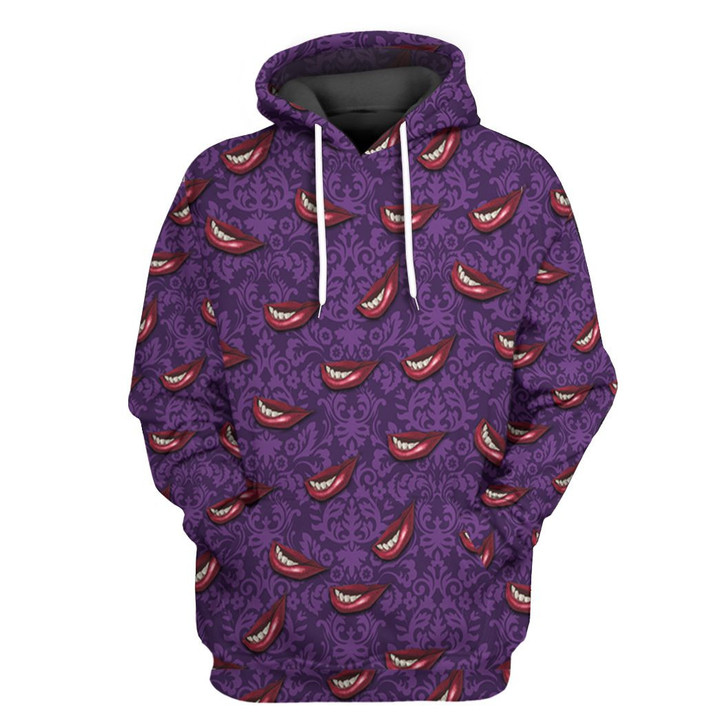 3D Ms Lovely Mouth Hoodie Apparel