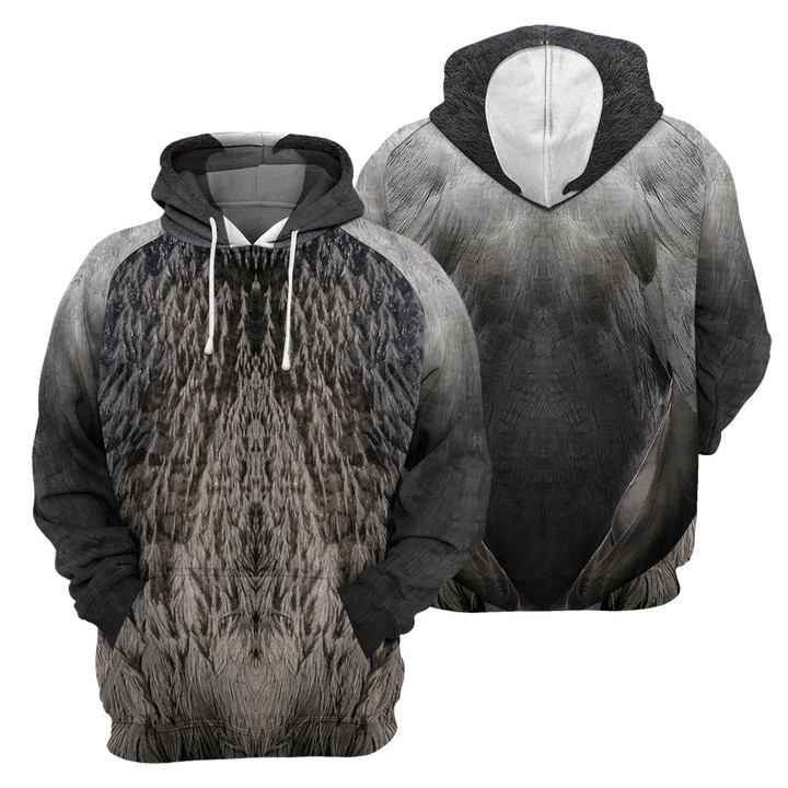 American Coot - 3D All Over Printed Hoodie