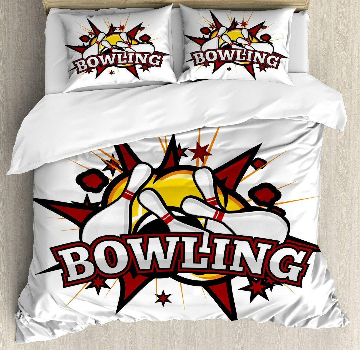 Bowling Comforters, Duvets, Sheets & Sets
