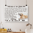 Personalized Dog Landscape Poster | Waiting at the door | TO2123