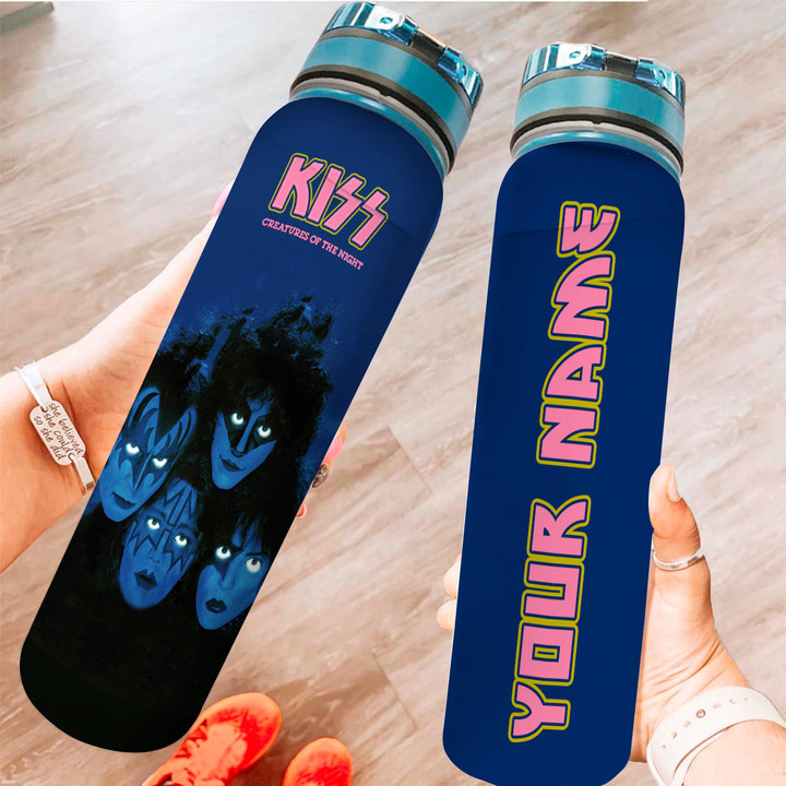 0001 KISB - Creatures Of The Night - Personalized Water Tracker Bottle - VH0405
