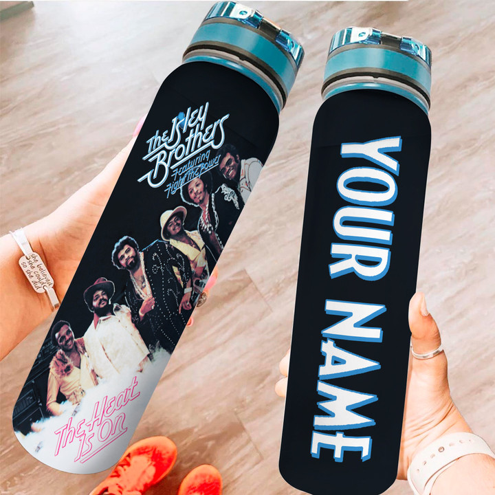 001 TIBS - The Heat Is On - Personalized Water Tracker Bottle - VH0605