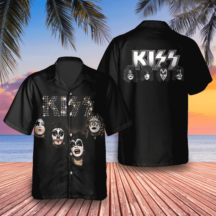 2 KISB - Kiss - Hawaii Shirt - VH2306
