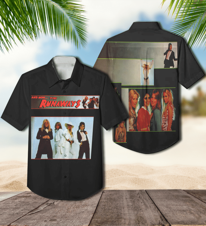 01 RUNS - And Now... The Runaways - Casual Shirt - VH2107
