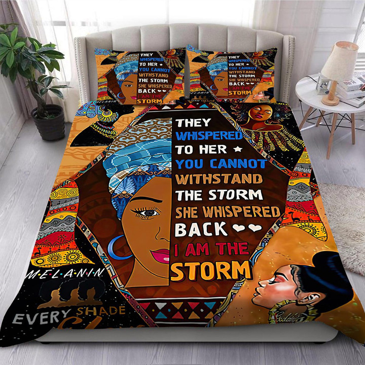 I Am A Black Girl I Am The Storm Bedding Set