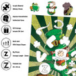 Zedbubble Happy Saint's Patrick Day Acrylic Jigsaw Puzzle 100 Pieces 20x30cm - COMING SOON