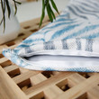 Solid Cushion Cover printed faux linen Pillow