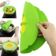 Silicone Anti-Overflow Lid | Spill Stopper Cover for Pot Pan