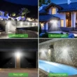 100 LED Solar PIR Motion Sensor Wall Light | solar outdoor wall lights