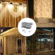 LED Waterfall Curtain String Light