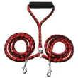 Nylon Large Dog Leash Double Leash for Two Dogs