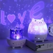 USB Cartoon Pig Table Lamp Projector Night Light