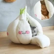 Soft Cushion Plush Cat Bed with Mat