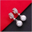 S925 Silver Needle Pearl Earrings