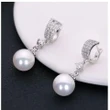 S925 Silver Needle Pearl Earrings