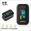 RZ Portable Finger Oximeter | Fingertip Pulse Oximeter