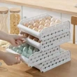 Egg Holder For Refrigerator | Plastic Egg Storage Container