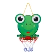 Adjustable Frog Tiger Hanging Basketball Set