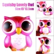 Lovely Pink Owl Cream Scented  Slow Rise Squishy Toys