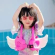 Inflatable Child Angel Swim Vest Life Vest Jackets | Kids Swimming Pool Float Ring with Wing