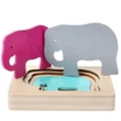 Wooden Multi-layered 3D Animal Puzzles