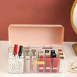 Bow Lipstick Desktop storage box | Large Capacity Transparent Lipstick organizer