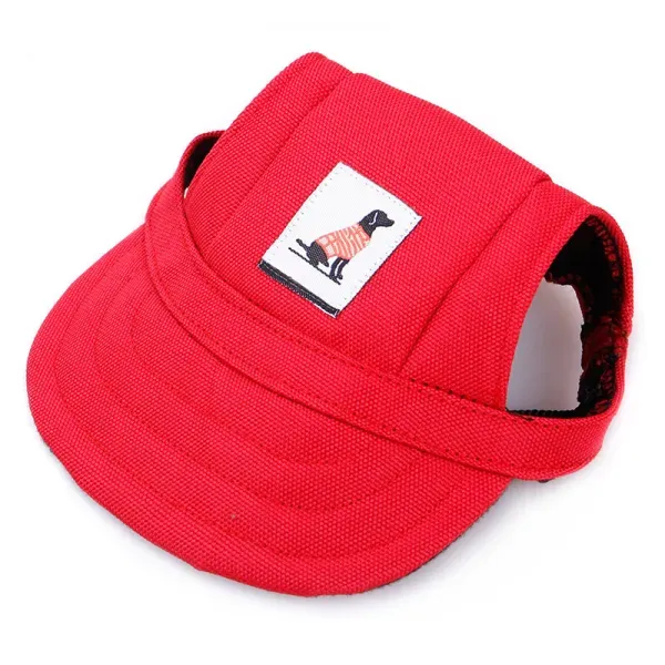 Dog Hat Adjustable Baseball Cap With Ear Holes