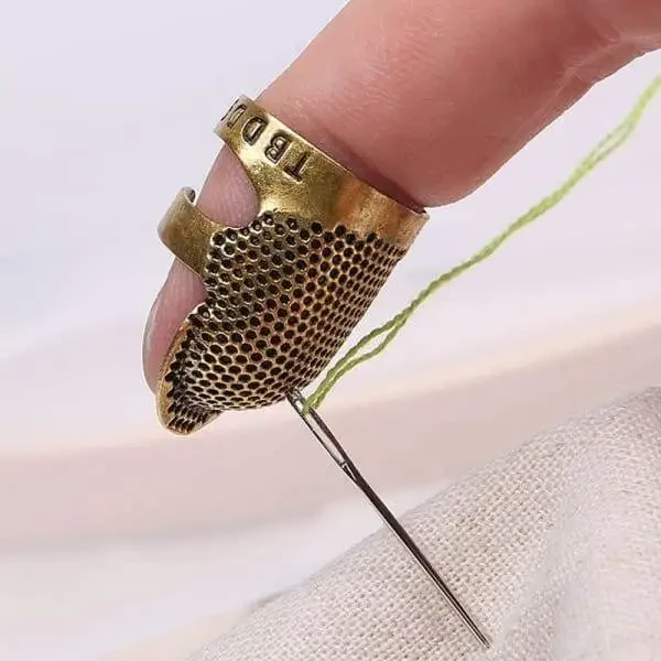 Thicken Adjustable Finger Sewing Thimble | Finger Protector Sewing Tools