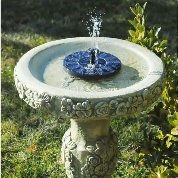 Solar Garden Fountain | Solar Bird Bath Fountain