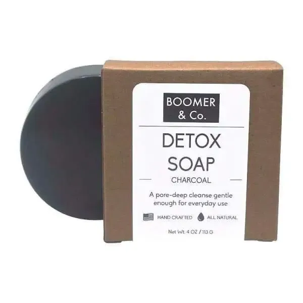 Charcoal Detox Facial and Body Soap Bar | Natural Detox Soap Bar