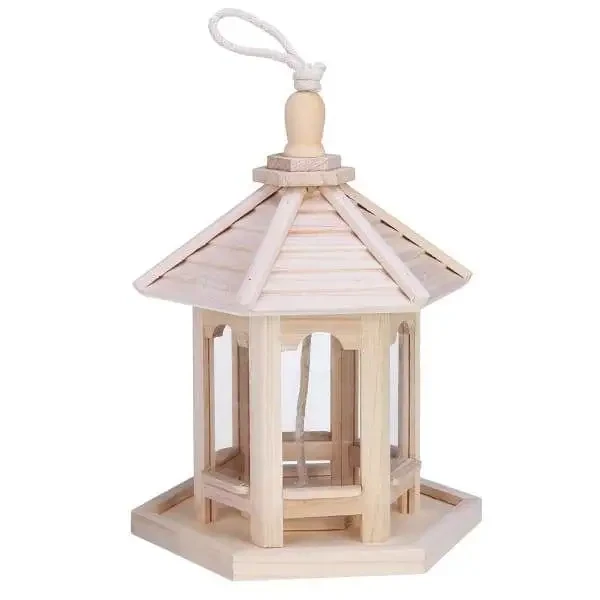 Bird House Feeder | Wooden Bird House | Bird Feeder