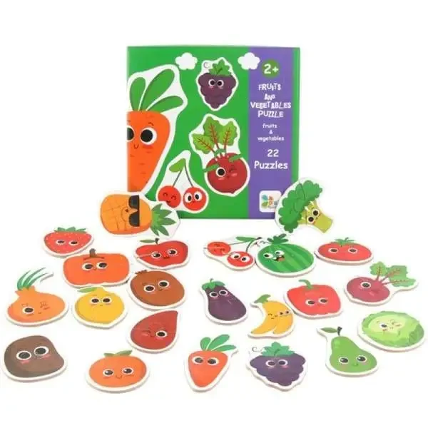 Children’s Animal Traffic Vegetable matching puzzle toy