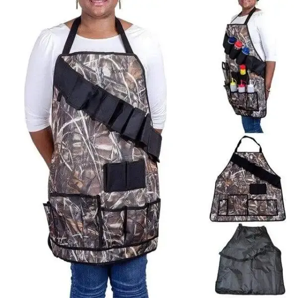 Outdoor BBQ Apron Army Green Camouflage
