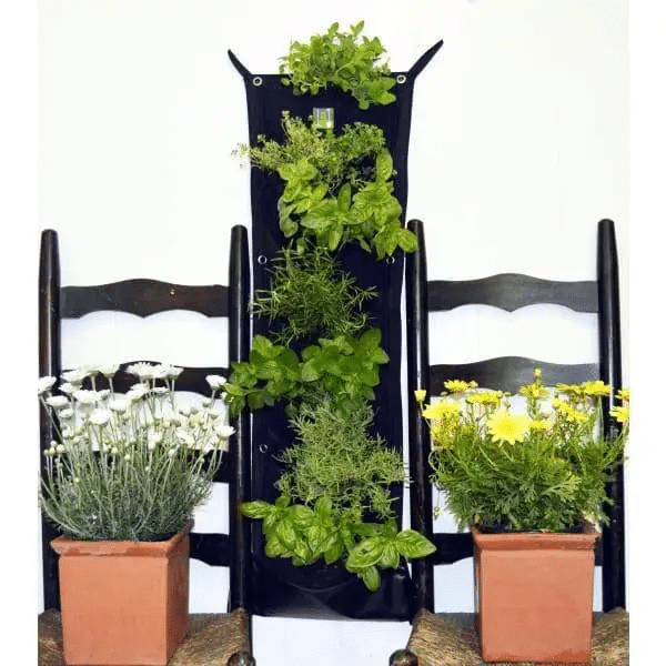 7 Pockets Indoor Waterproof Vertical Wall Hanging Planter | Wall Planters