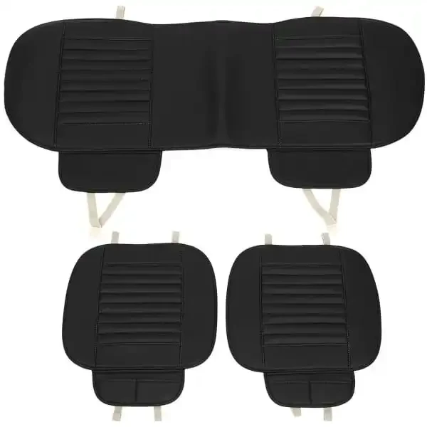 3pcs car front rear seat bamboo charcoal pad seat cushion | Car Seat Cover