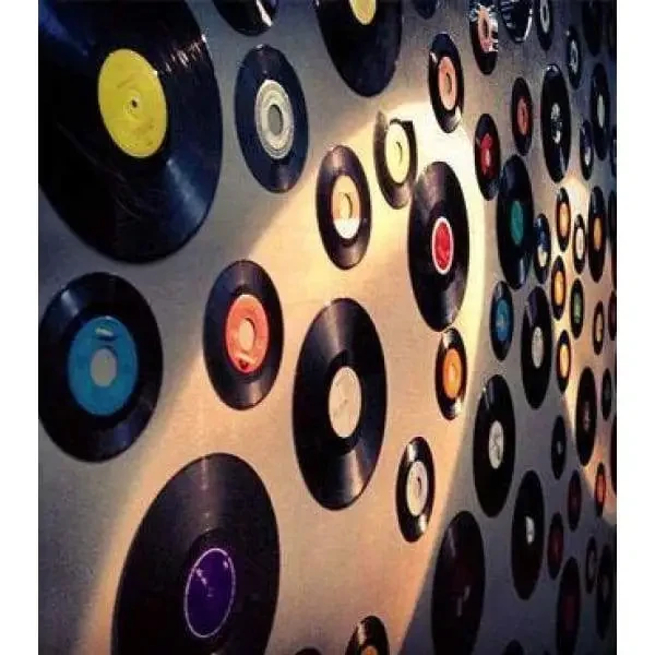 Retro Nostalgic Old vinyl record decoration | Bar Cafe Indoor Wall Decoration