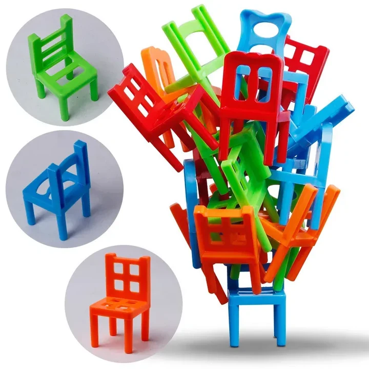 Stacking Chairs Balancing Training Toy