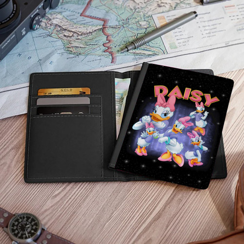 Daisy - Leather Passport Wallet