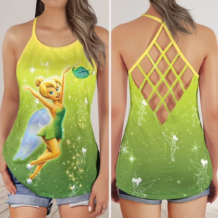 TKB - Criss-Cross Open Back Tank Top