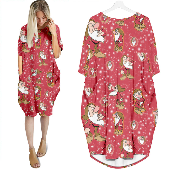 Grumpy - Short Sleeve Batwing Dress